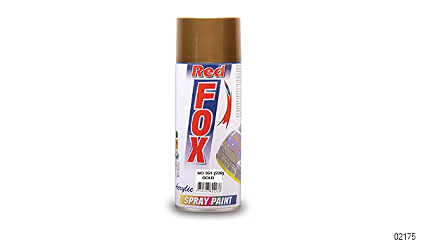 Paint Spray Gold 350ml REDFOX