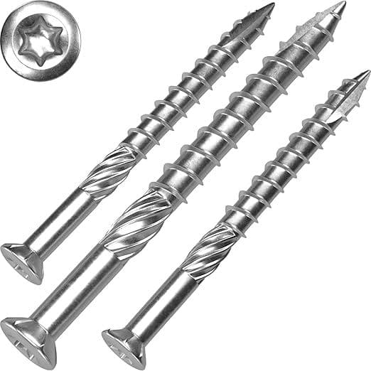 SS316 Torx Deck Screw 4"XM5 