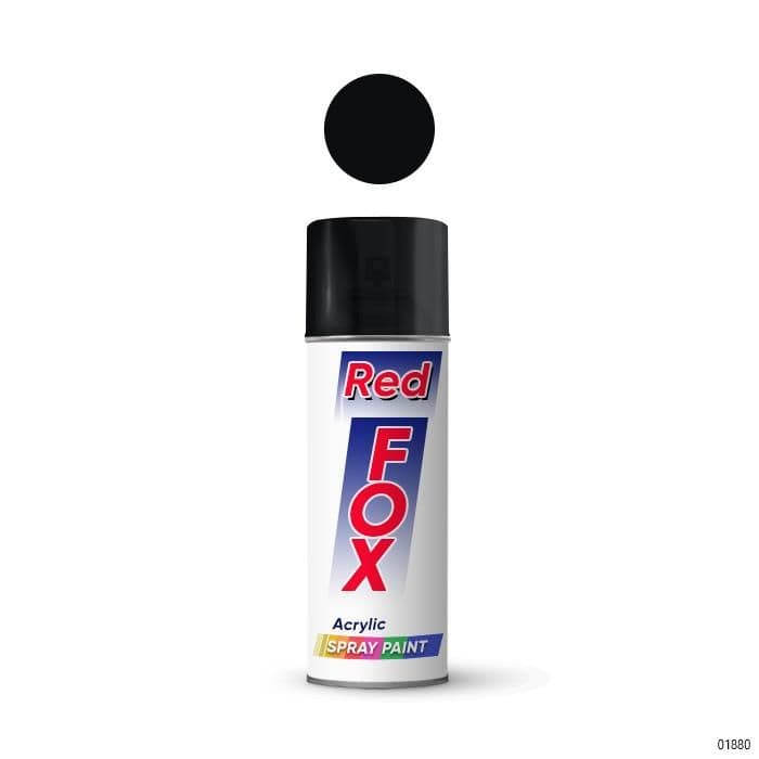 Paint Spray Black 350ml REDFOX