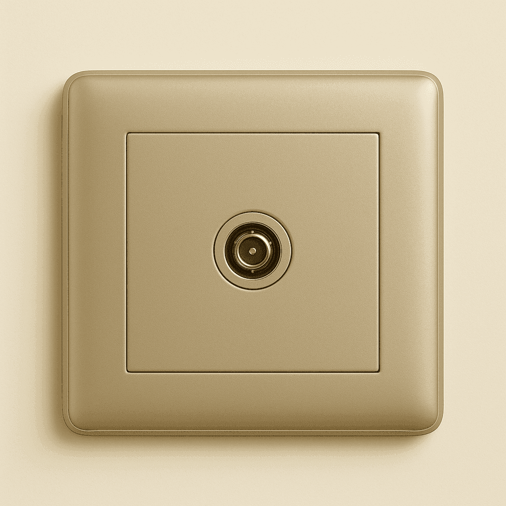 Socket Switch TV - (Grey)