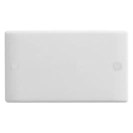 Blank Plate white Double 