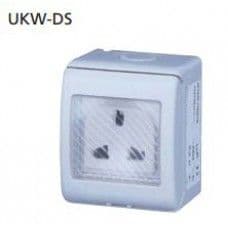 Weather proof Multi   Socket Outlet  15A 250V IP55 UKW-DS Kripal