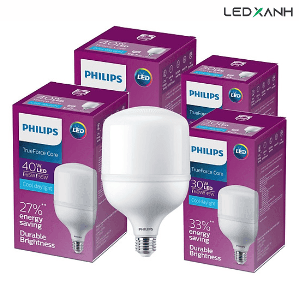 LED Bulb Daylight  30W 3.2Klm 30W E27  Phillips	
