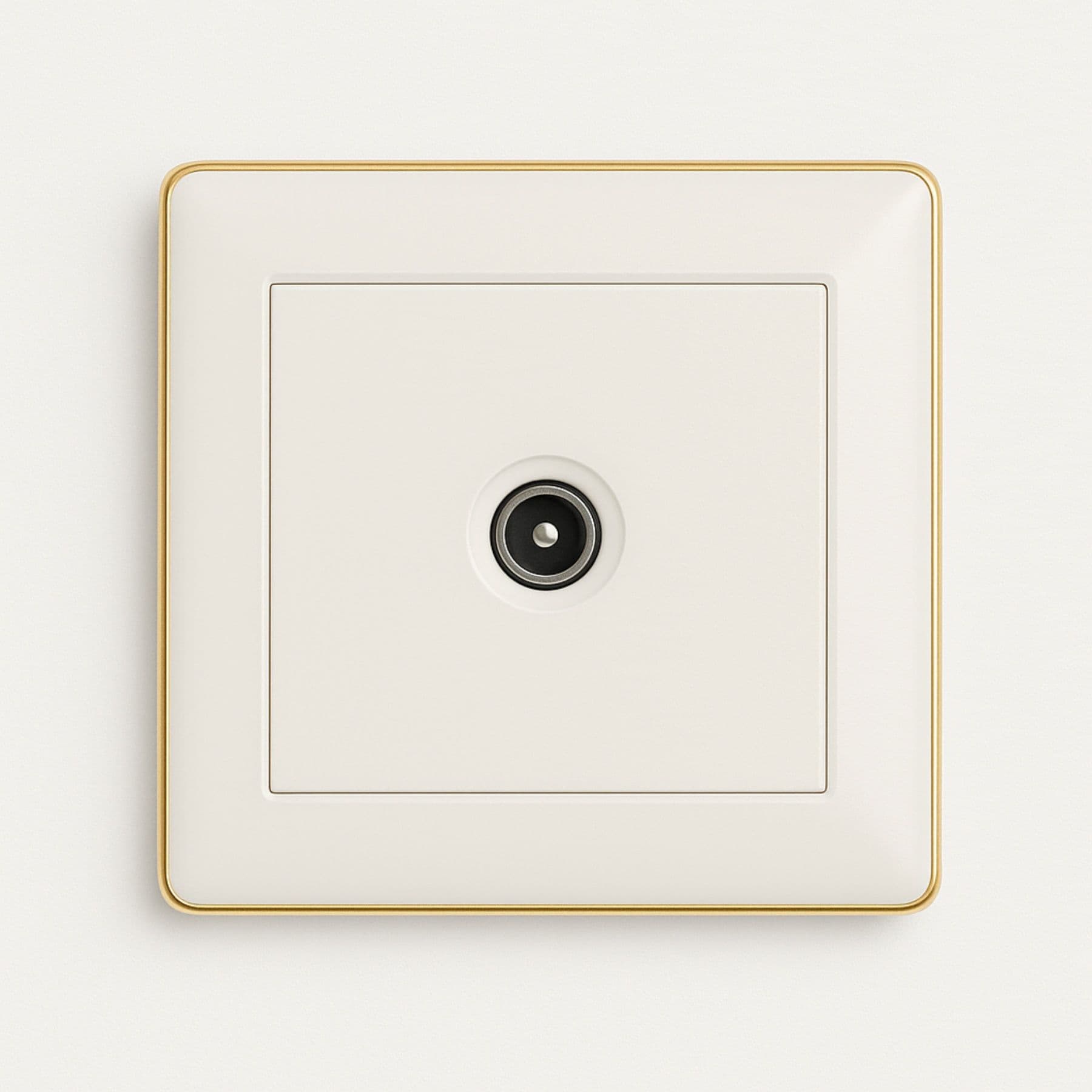 Socket Switch TV - (White)
