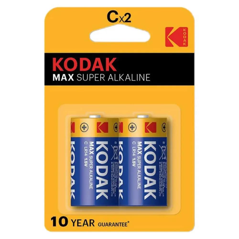 Kodak Max Alkaline C Batteries