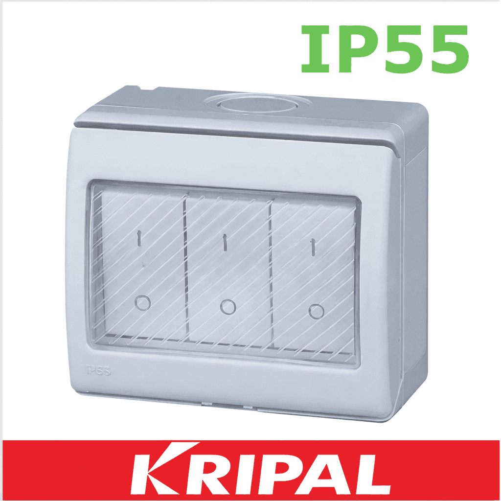 Weatherproof switch UKW-3GS KRIPAL 