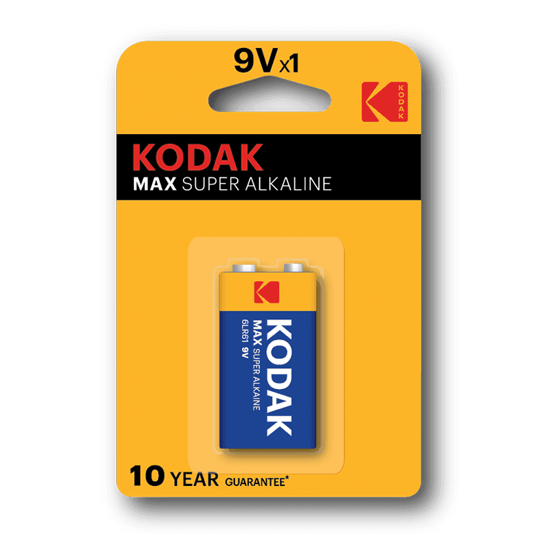 Kodak Alkaline Battery 9V