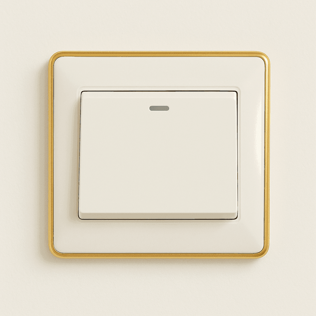 Switch outlet 1 Gang 1 Way - 13A (White)