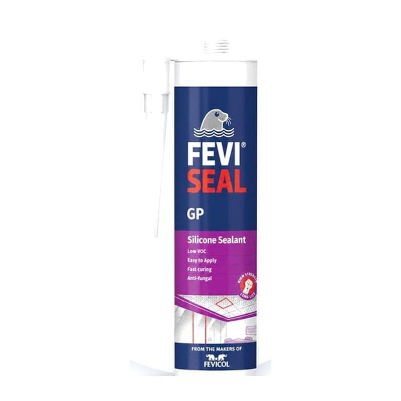 FeviSeal GP Silicone Sealant 260ml Black