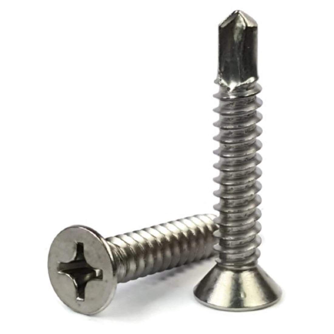 SS304 Self Drilling Screw For Metal 8X1.5"