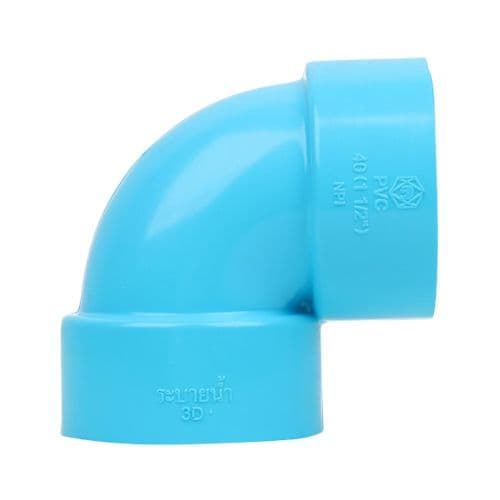 PVC Elbow 90o- WS B # 03 CL:13.5 ( Blue )-100 (4'')-HP -SCG THAILAND