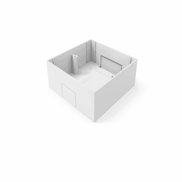 Mounting Box -Surface (L87 x W-87 x D33)mm Polycrome #Srilanka