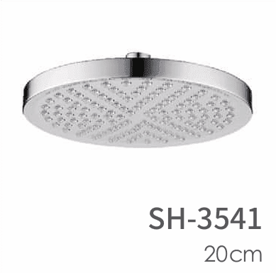 Overhead shower Head Round Chromed 1/2 10CM  SH-3541 EUS