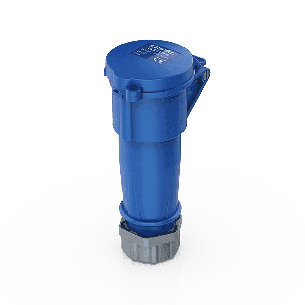 Industrial Socket  Plug  (Female) 16A 3P 230V IP44  6H UKS2-C134-6 Kripal