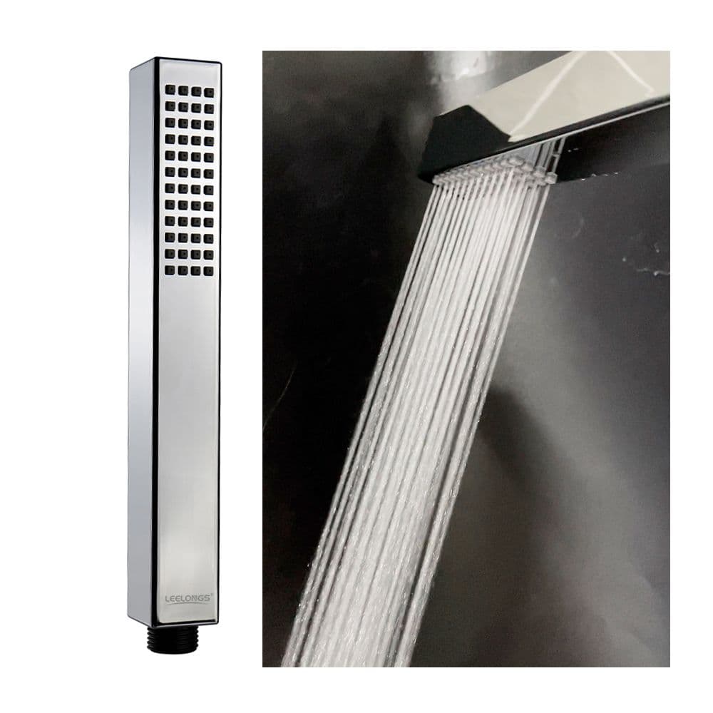 Handheld Shower Head , Chrome 2.8*23cm SH-1289B  #EUS
