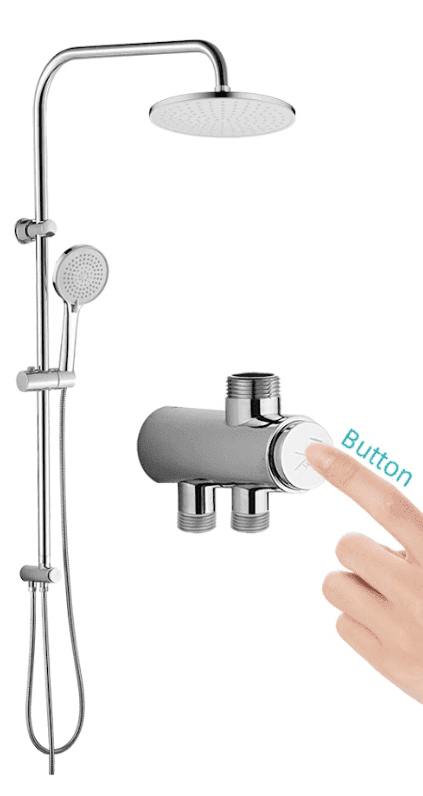 Shower Set S70CM 3F Chromed Single Handheld SH- 4641B- 2858  1/2 #EUS