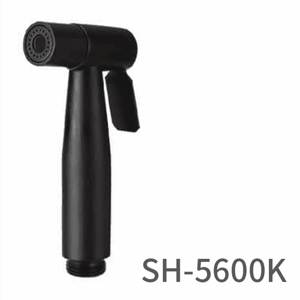 Muslim Shower Head 1/2 Black SH-5600K  EUS