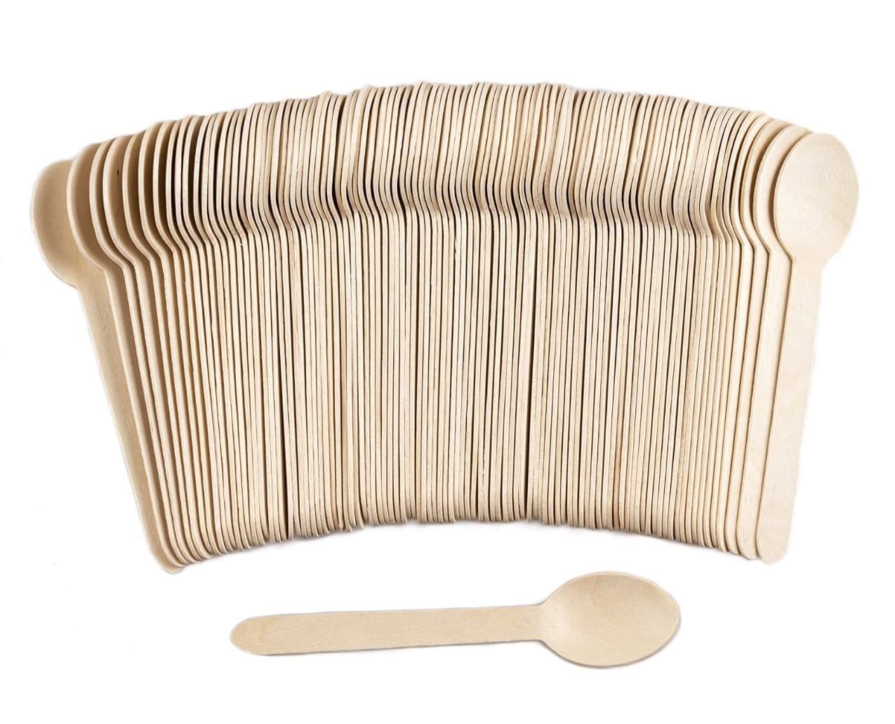 Wooden Spoon 160mm 100pcs/bag