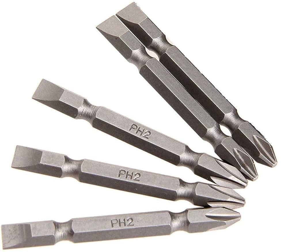Screw Driver Bit PH2/SLT +- 1/4 65MM 2.5" ROLEE TW