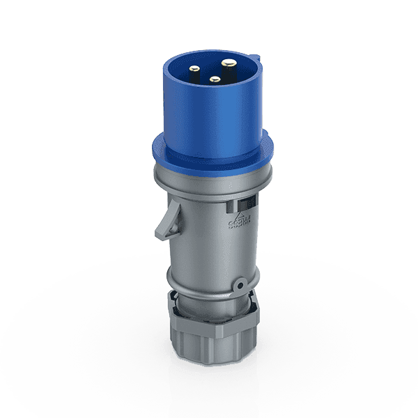 Industrial Socket  Plug  (Male) 32A 3P 230V IP44  6H UKS2-A234-6 Kripal