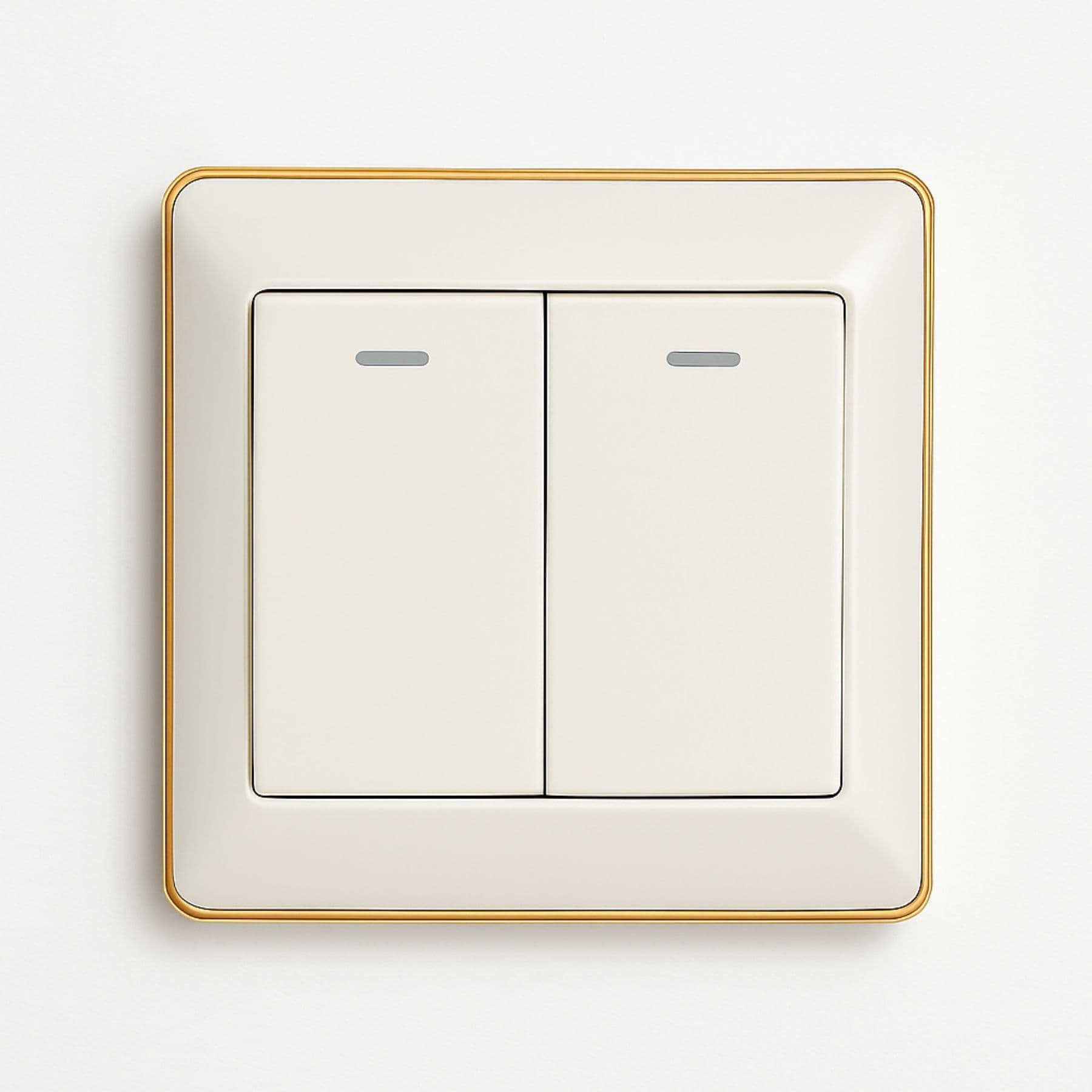 Switch outlet 2 Gang 1 Way - 13A (White)