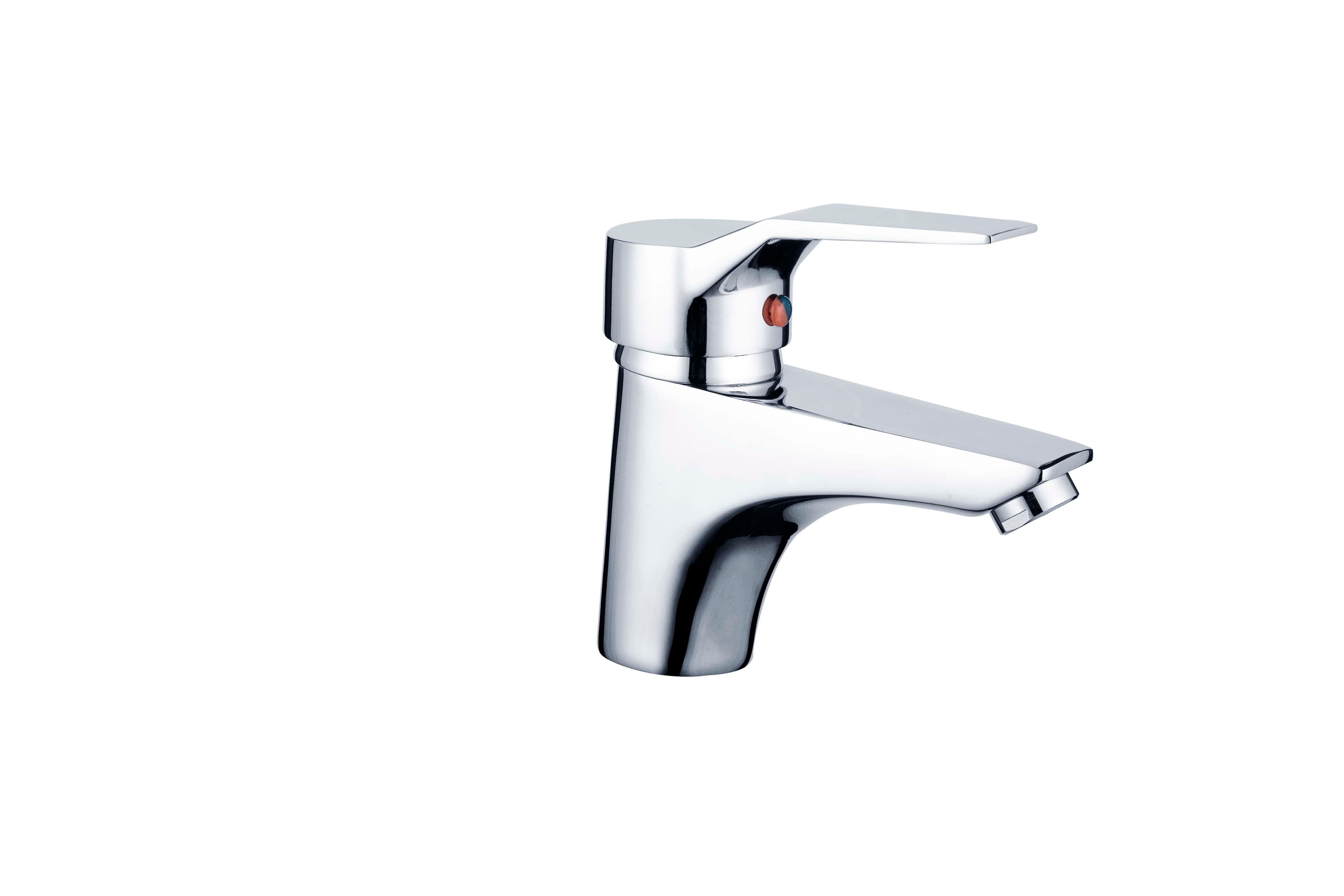 Wash Basin Mixture  Tap Brass faucet, Zinc A lloy handlebar LL- M22251  1/2 #EUS