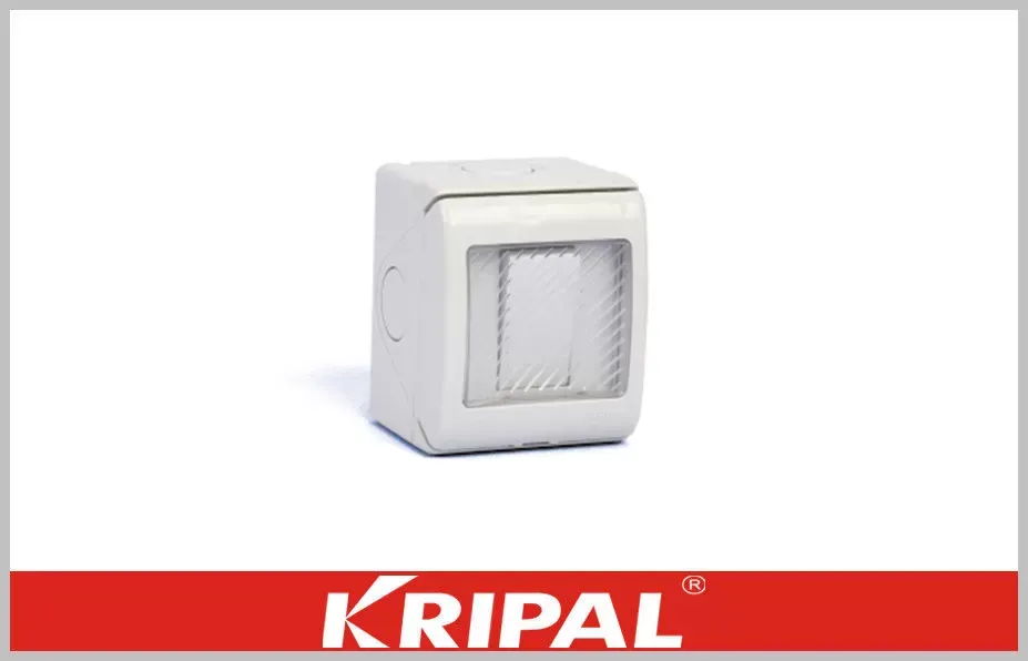 Weather proof switch 1G 1W switch 16A 250V  IP55   UKW-1GS Kripal