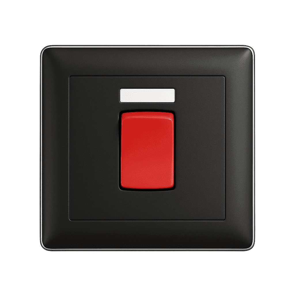Socket Switch DP - 20A (Black)