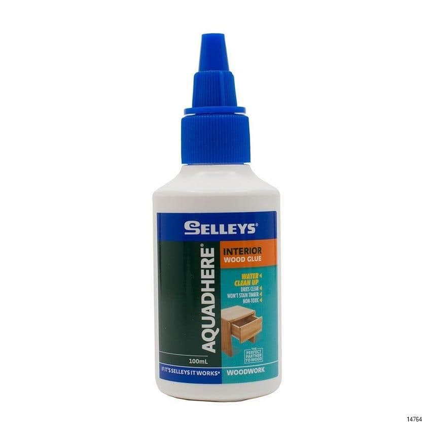 SELLEYS AQUADHERE INTERIOR WOOD GLUE (100ML)